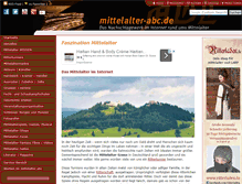 Tablet Screenshot of mittelalter-abc.de